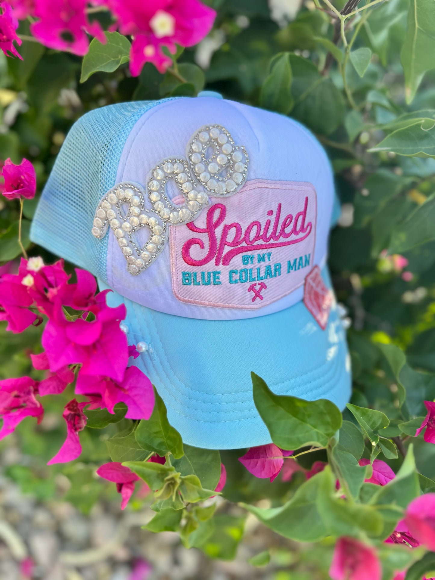 Pearls & Paychecks trucker hat