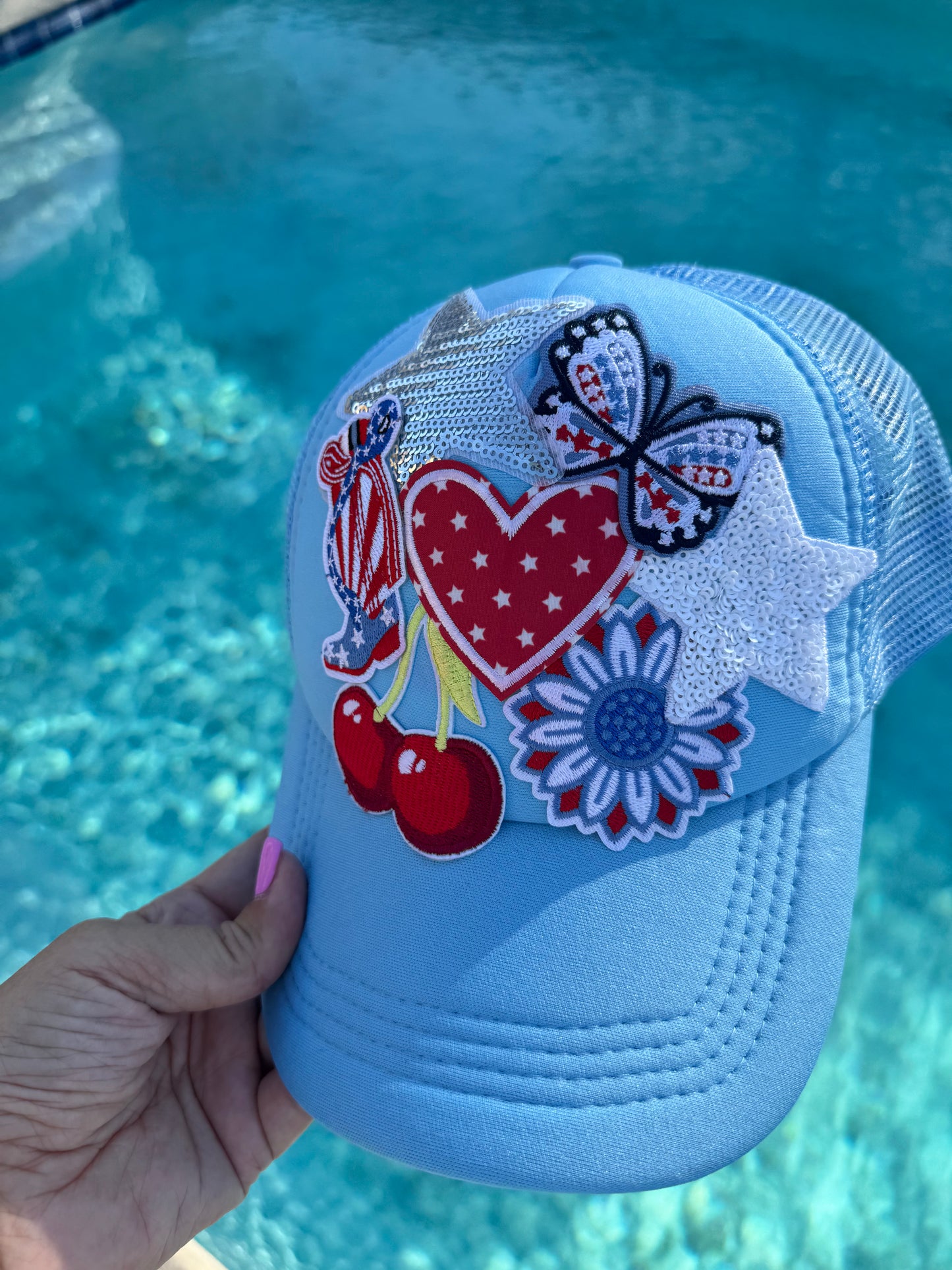 Americana Sweetheart Trucker Hat