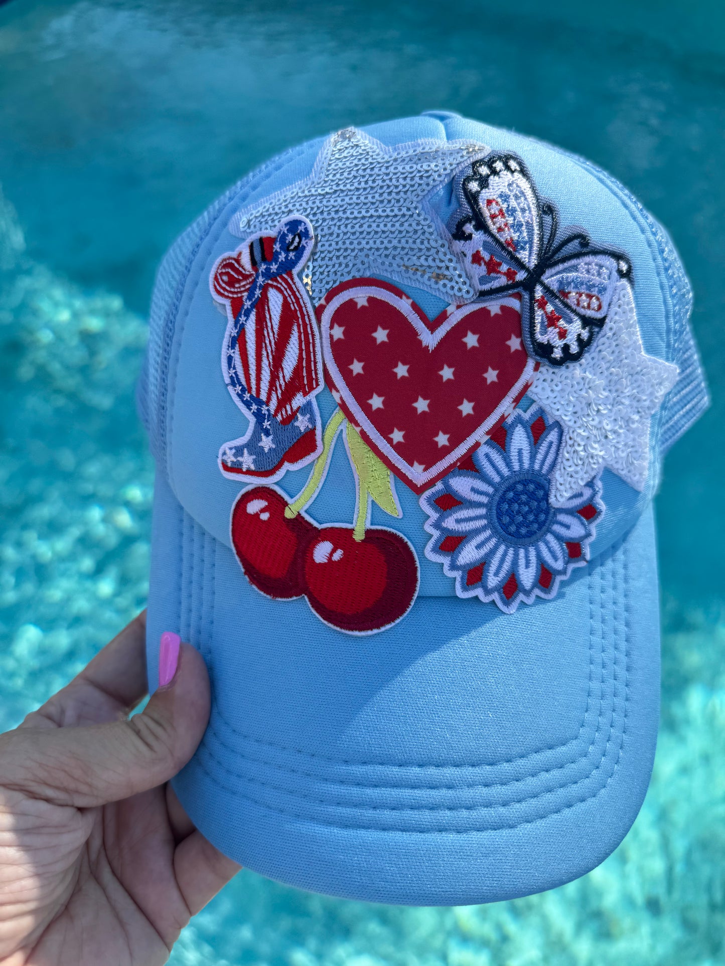 Americana Sweetheart Trucker Hat