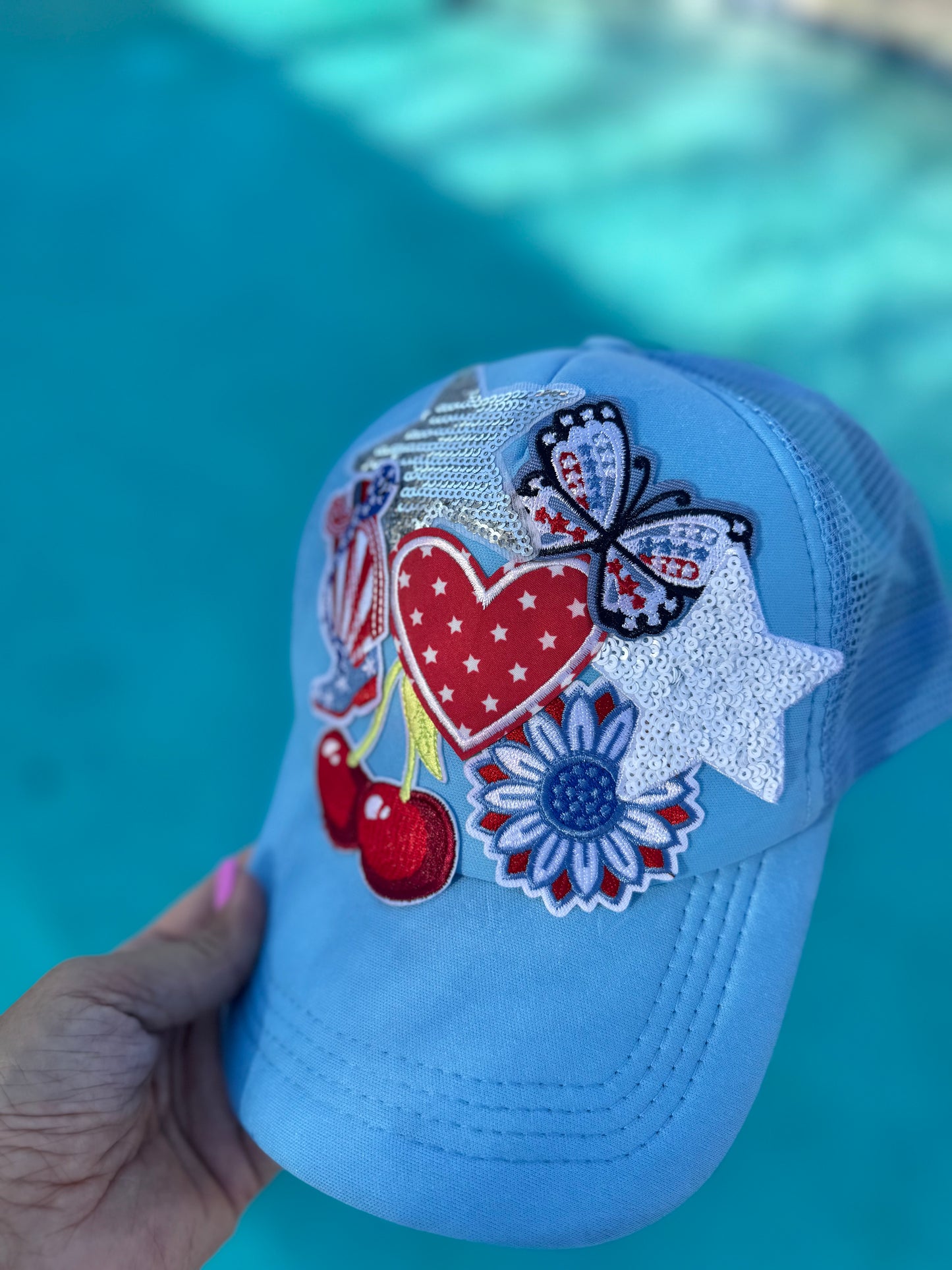 Americana Sweetheart Trucker Hat