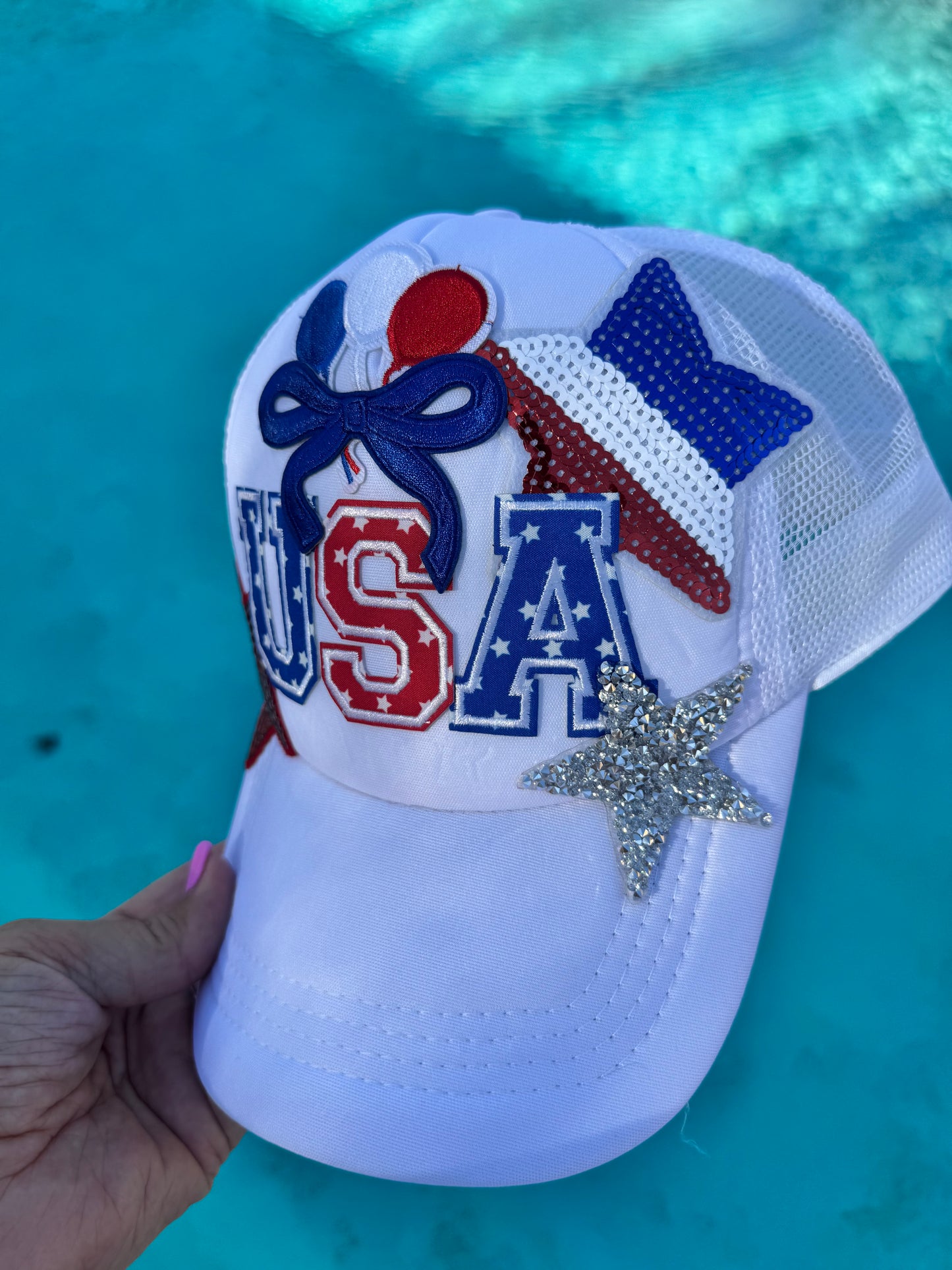 Stars & Stripes Party Trucker Hat