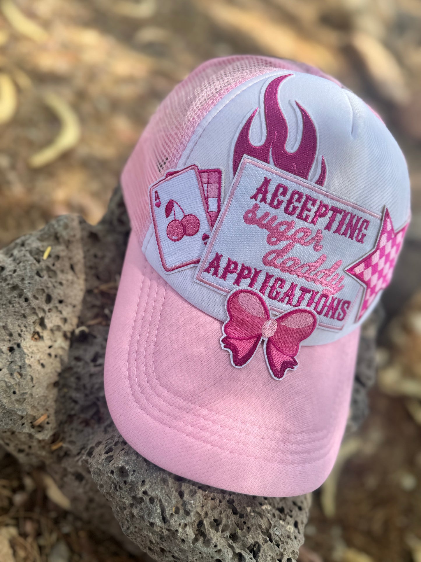 Accepting Sugar Daddy Applications β Pink Trucker Hat ππ