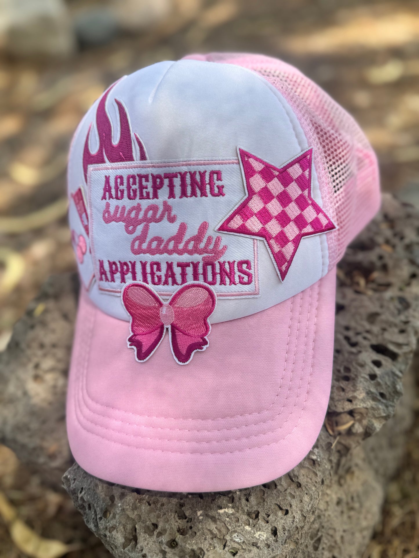 Accepting Sugar Daddy Applications β Pink Trucker Hat ππ