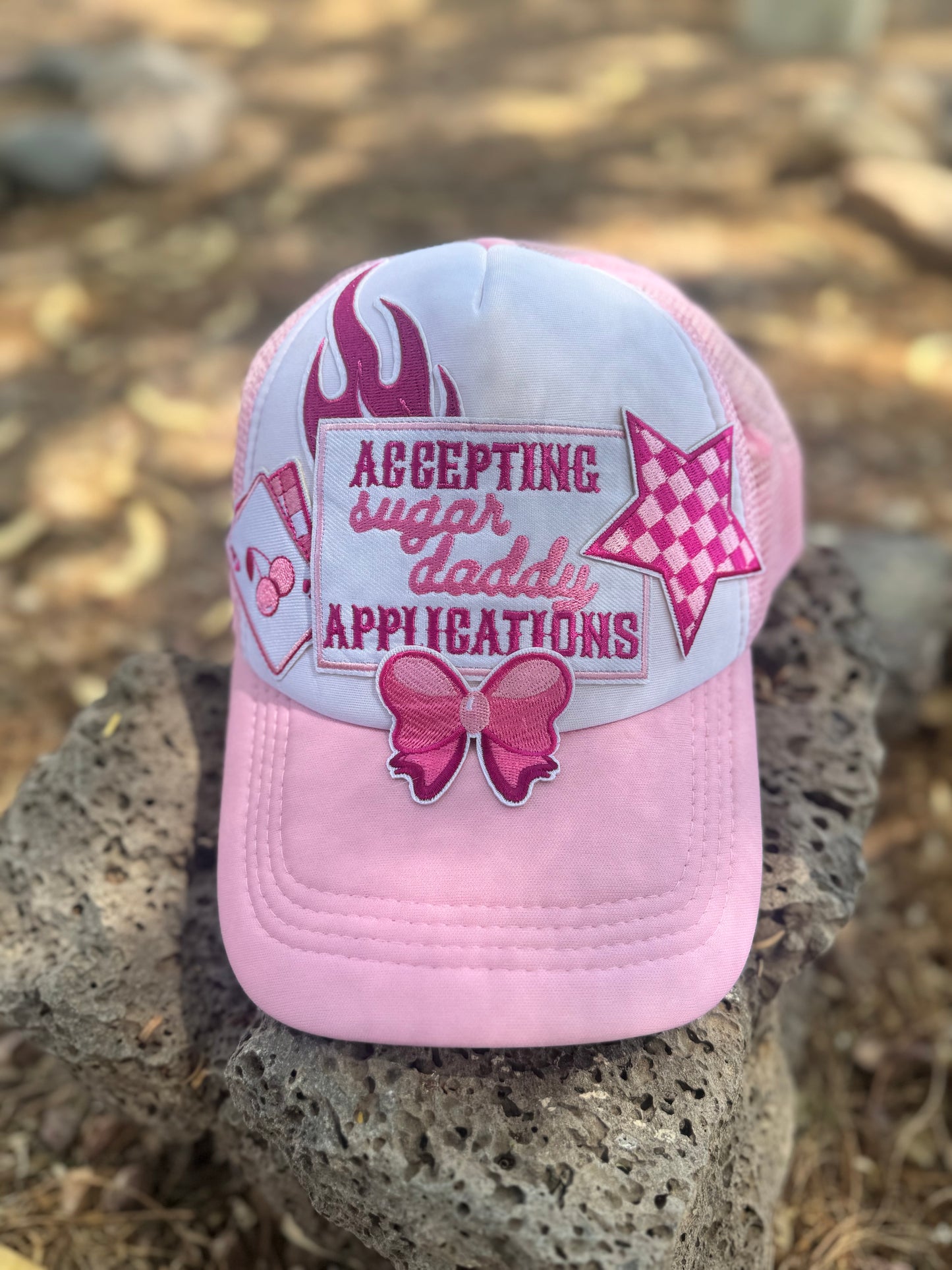 Accepting Sugar Daddy Applications β Pink Trucker Hat ππ