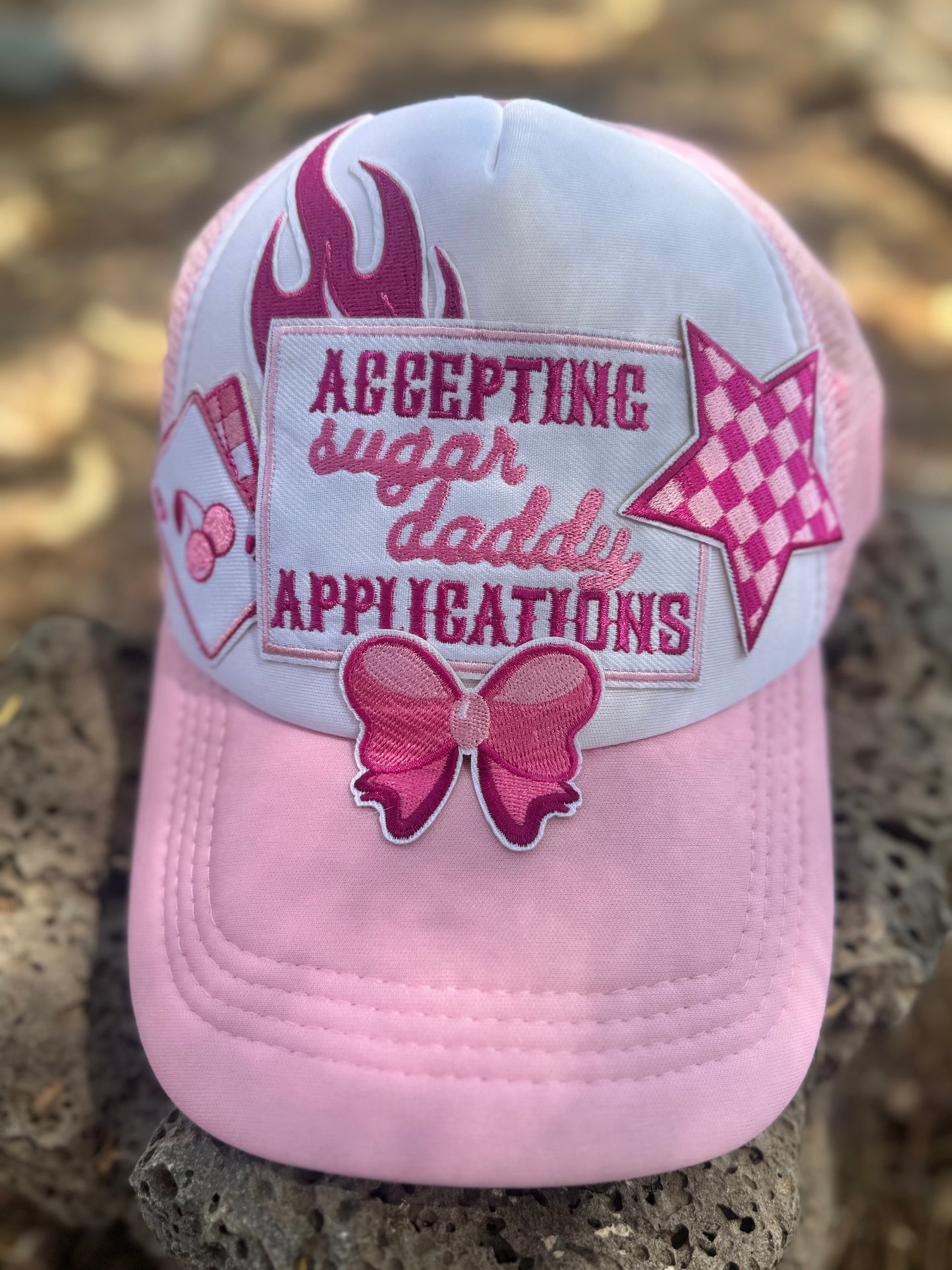 Accepting Sugar Daddy Applications β Pink Trucker Hat ππ