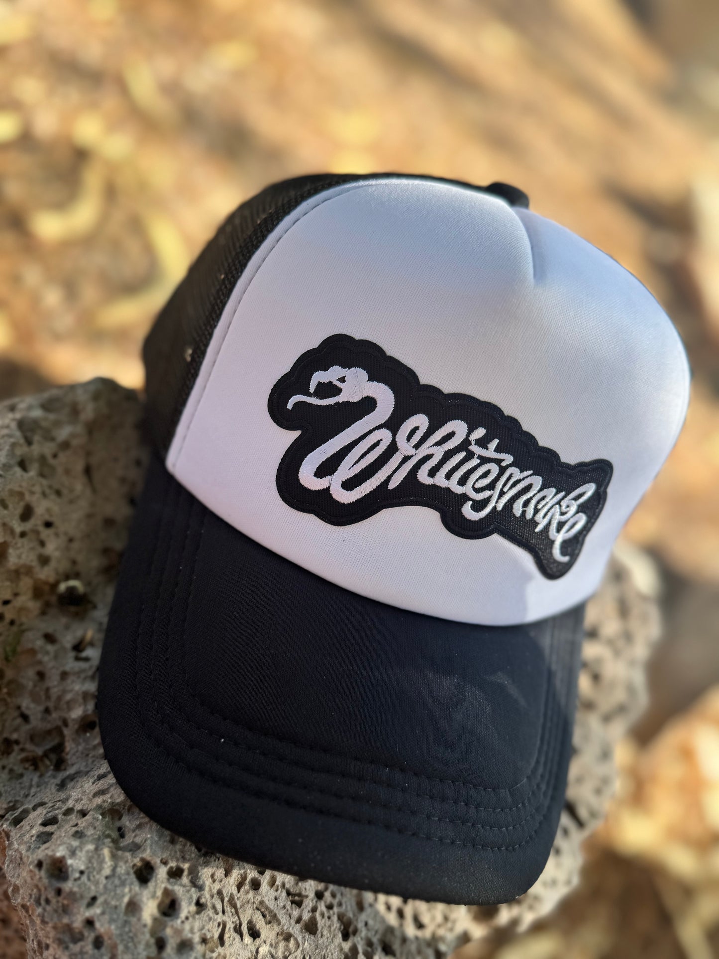 Whitesnake Trucker Hat – 80s Rock Band Style