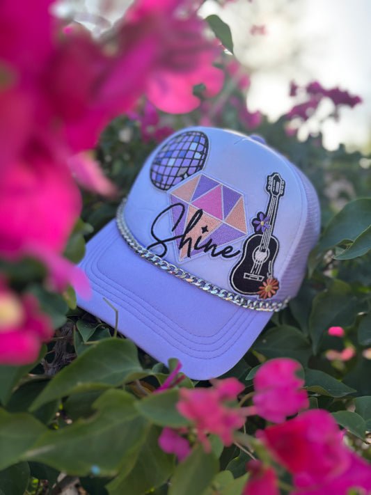 Disco darling trucker hat