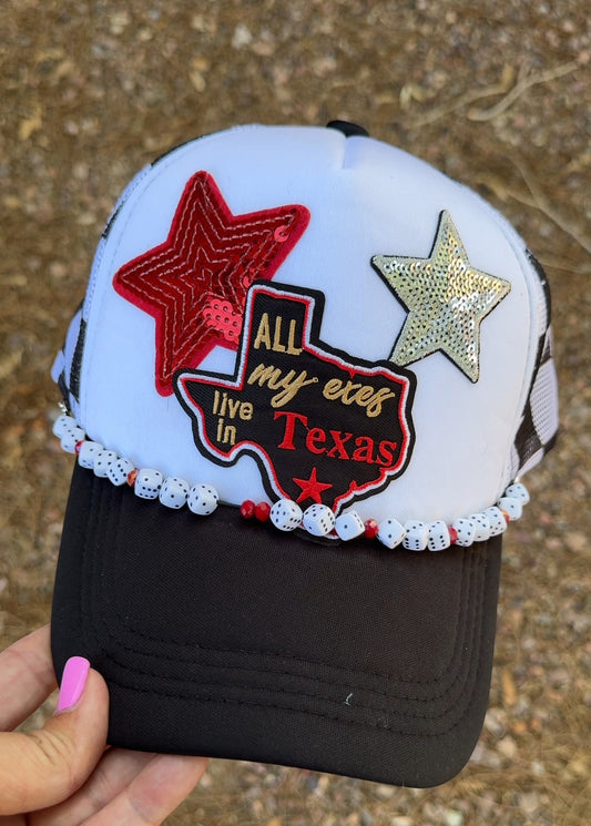 Texas Trouble -custom trucker hat