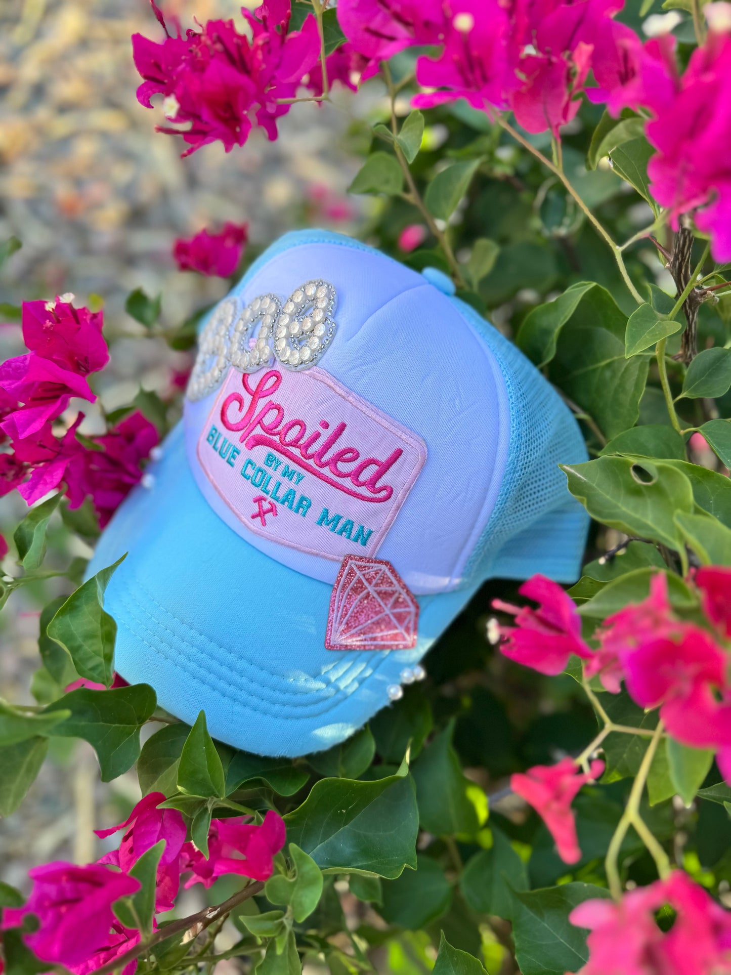 Pearls & Paychecks trucker hat
