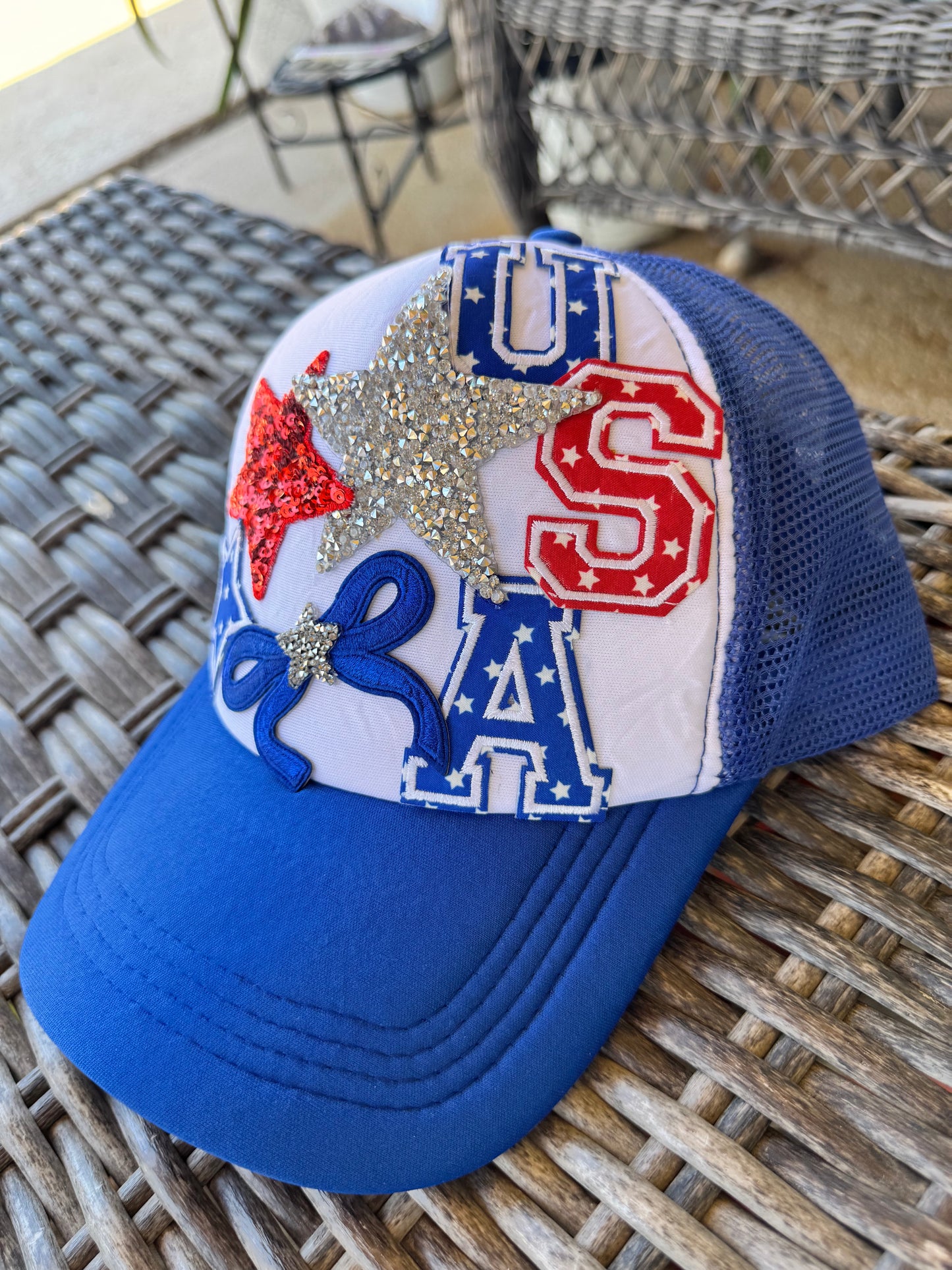 Star Spangled Sparkle Trucker Hat