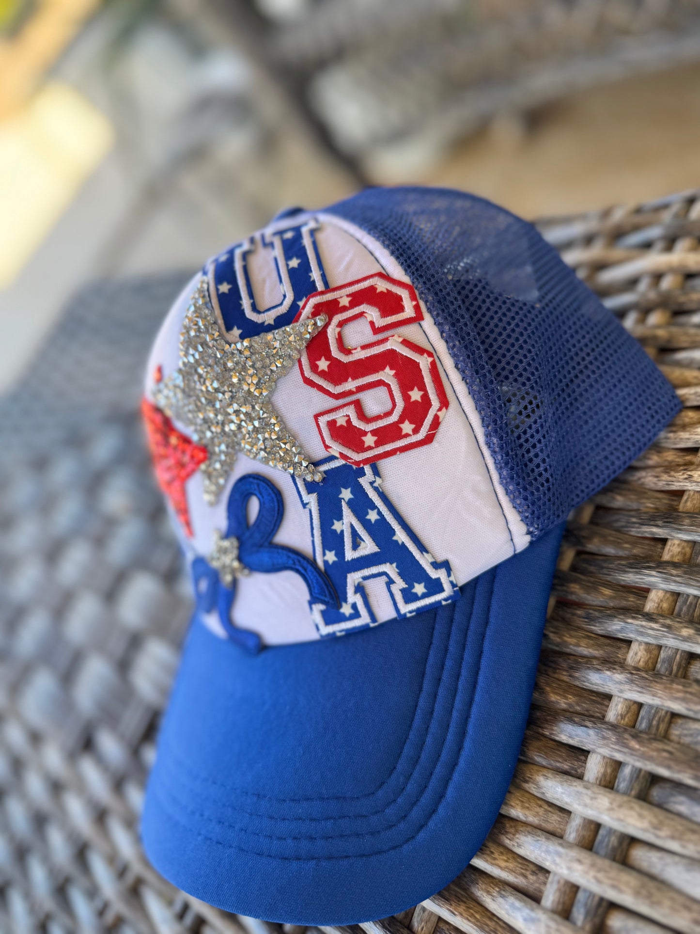 Star Spangled Sparkle Trucker Hat