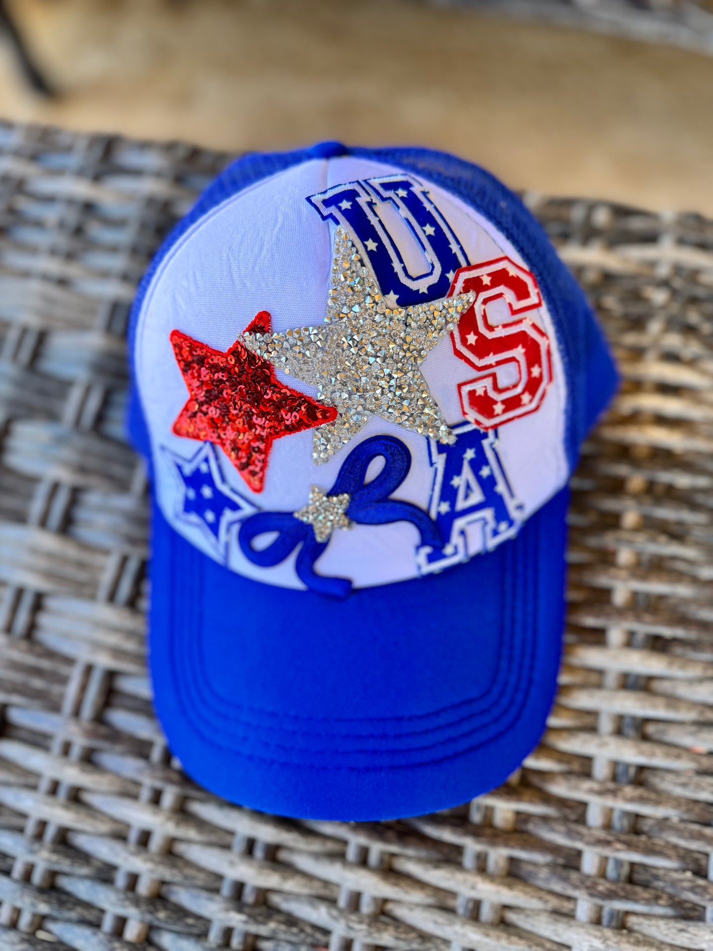 Star Spangled Sparkle Trucker Hat
