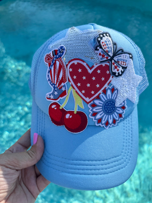 Americana Sweetheart Trucker Hat