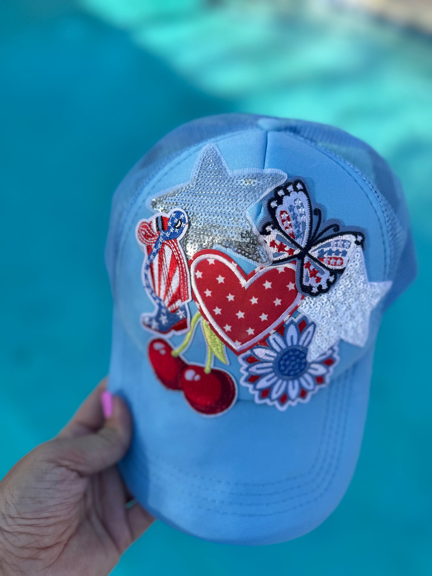 Americana Sweetheart Trucker Hat
