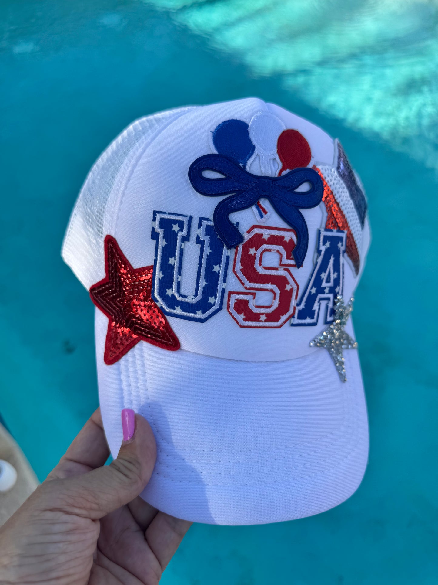 Stars & Stripes Party Trucker Hat