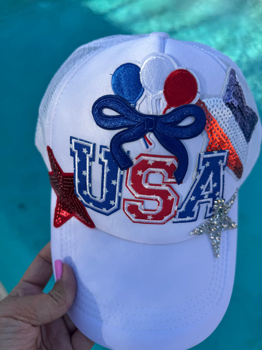 Stars & Stripes Party Trucker Hat
