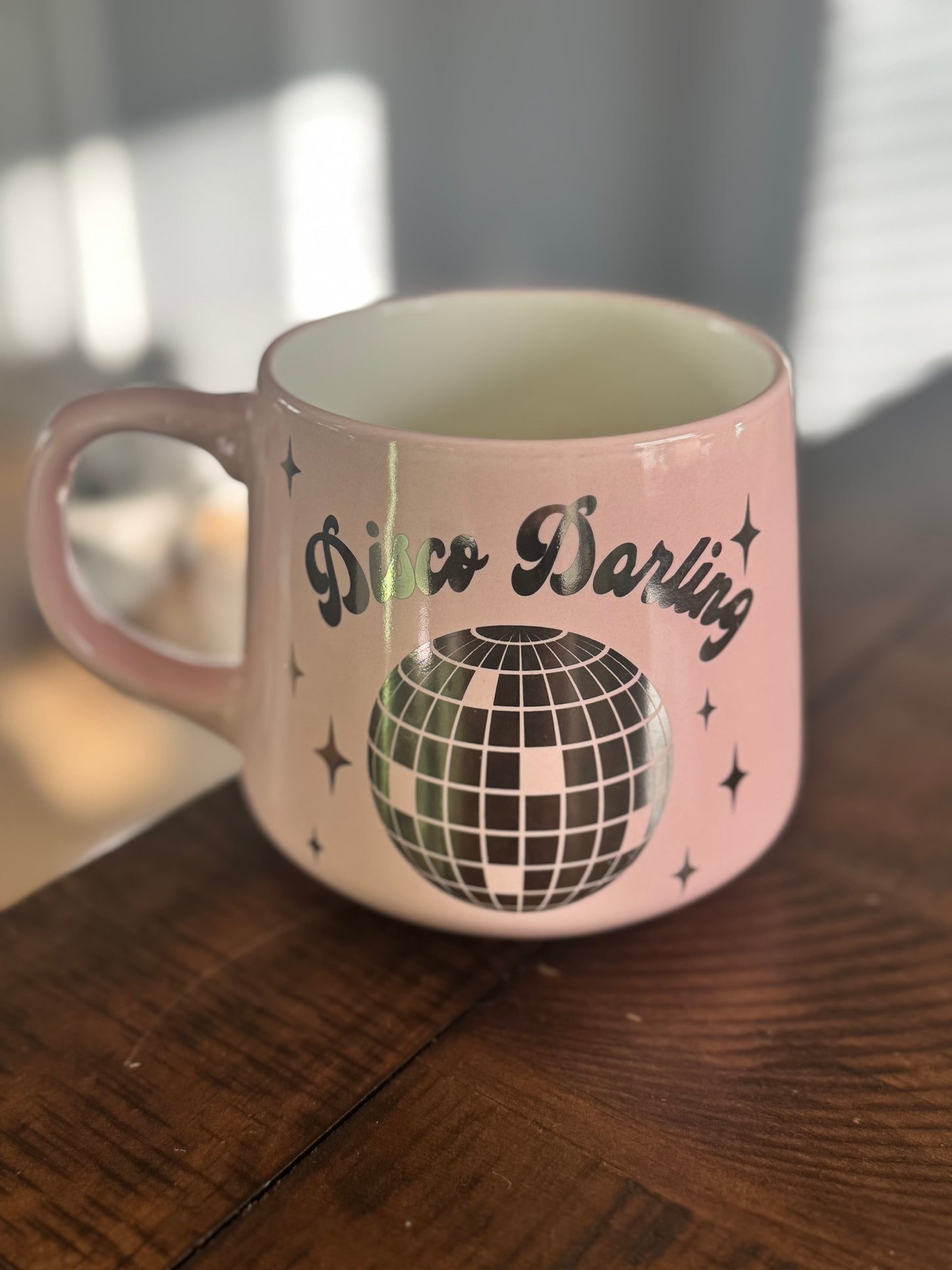 Disco Darling light pink mug