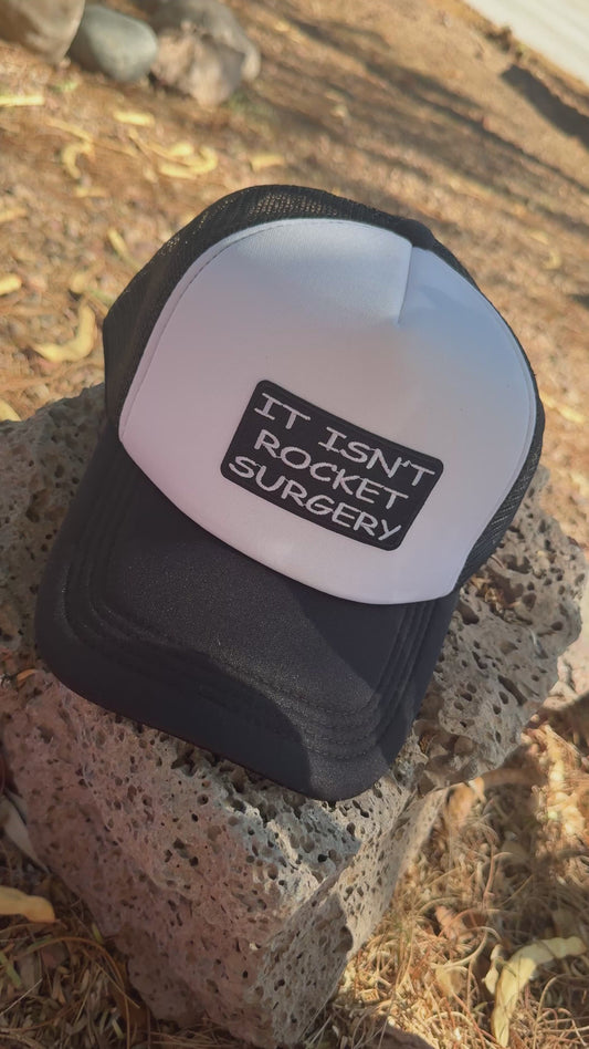 Sarcastic Trucker Hat – This Isn’t Rocket Surgery